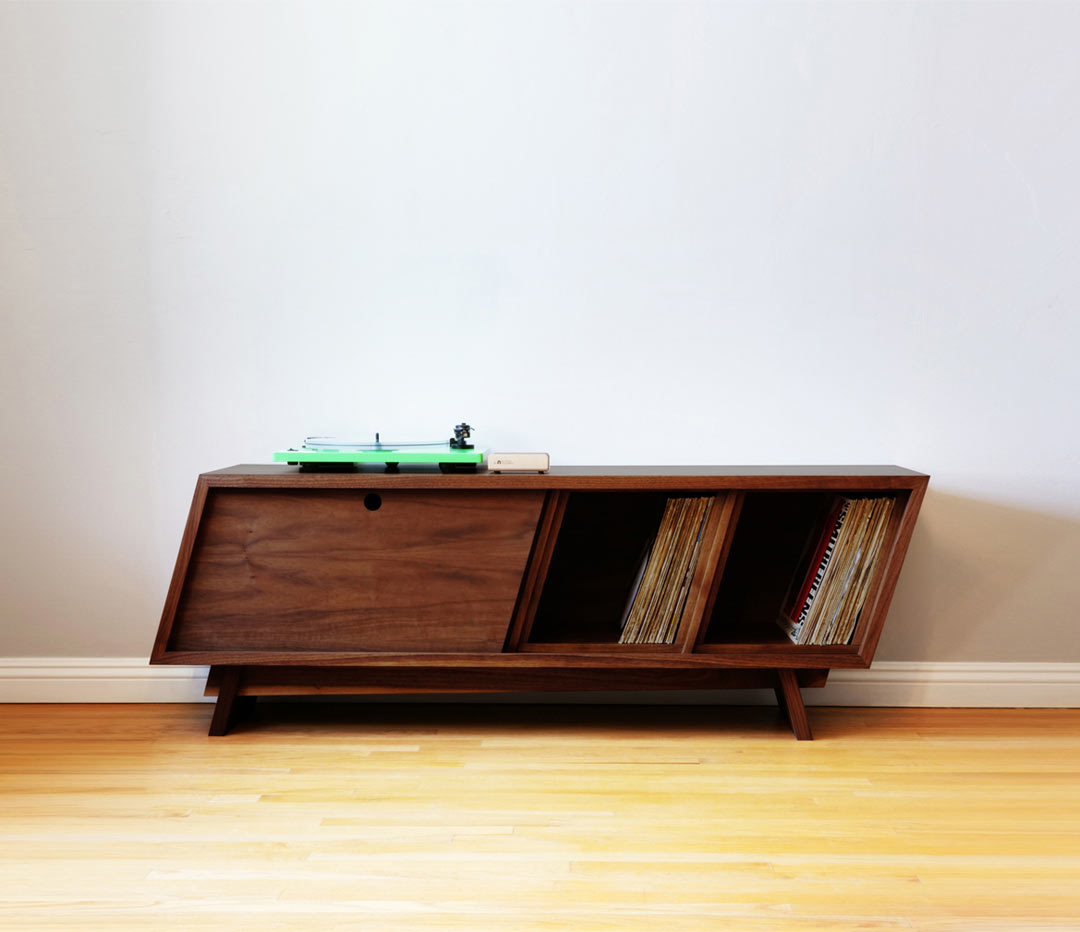 Designing and Building a Modern Record Player Console