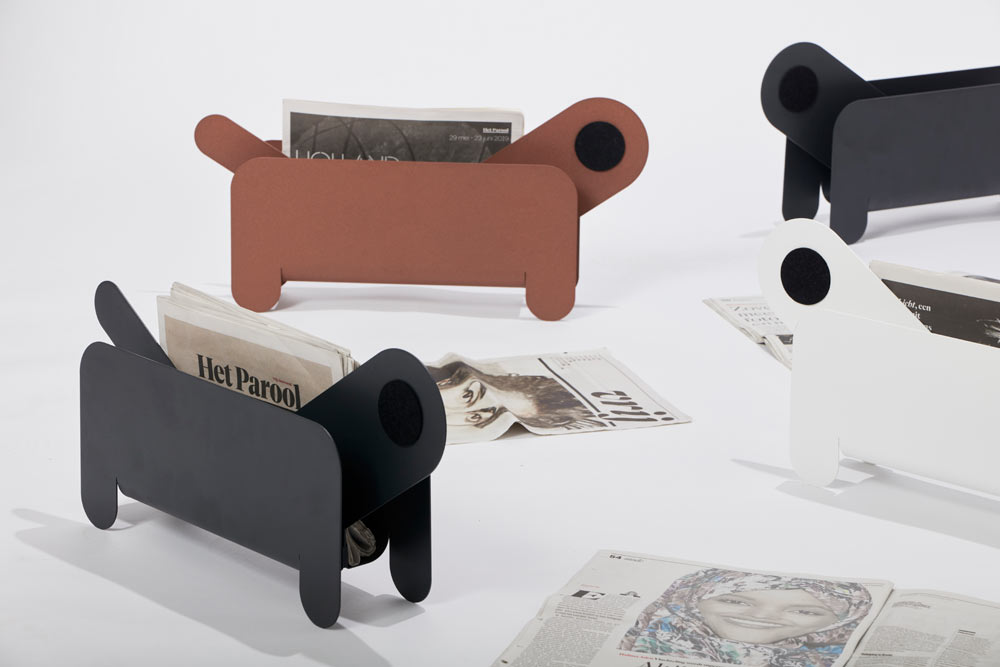 Frederik Roijé Designs a New Pet to Hold Your Magazines