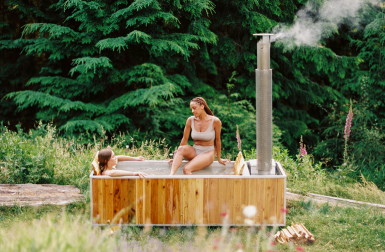 Goodland Invites You to Pause With Their Wood-Burning Hot Tub