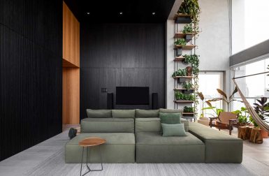 A Modern S~ao Paulo Apartment That Embraces Biophilia