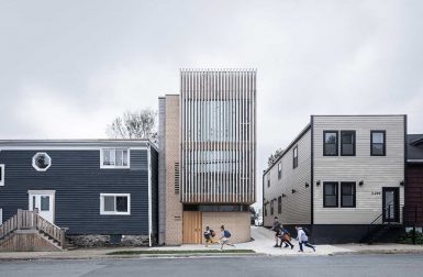 An Architect Designs His Own Minimalist Home With a Dramatic Lightwell