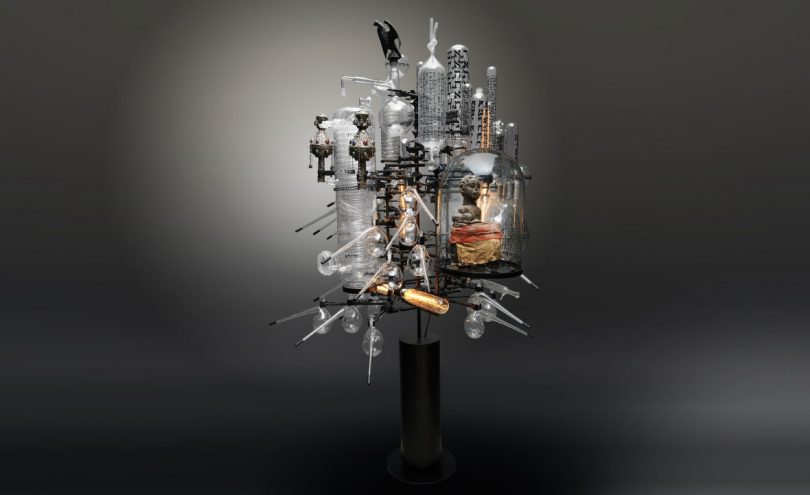 The Glass "Day VI B" sculpture