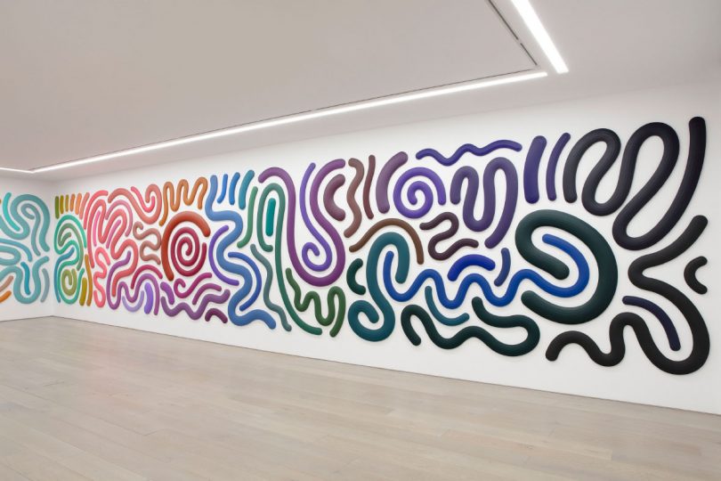 Right wall of 'Daydream' installation