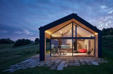 A Family House in Rasovka Built of Cork, Concrete, and Aluminum