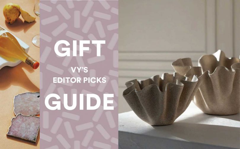 gift guide header for vy's picks