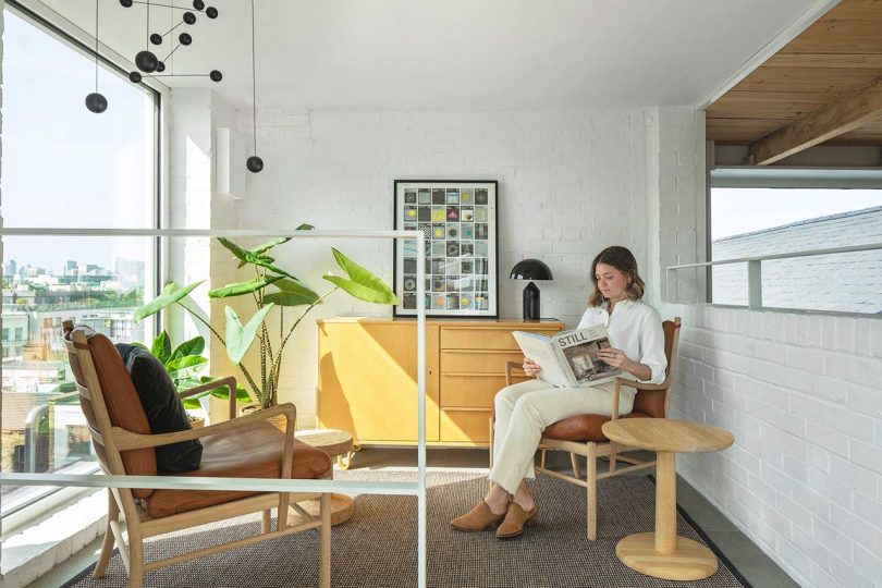 modern office interior that feels like home