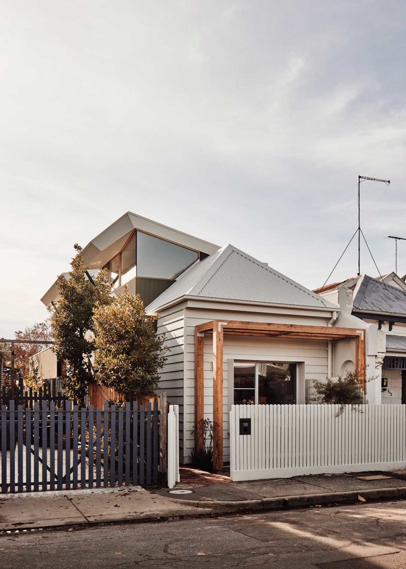 front exterior view of Victorian house