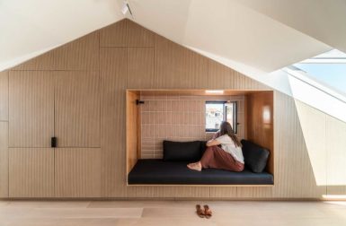 An Abandoned Lisbon Attic Becomes Airy Apartment With Hidden Kitchen