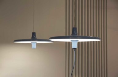 The Avro Pendant Lamp Powers up Your Electronics