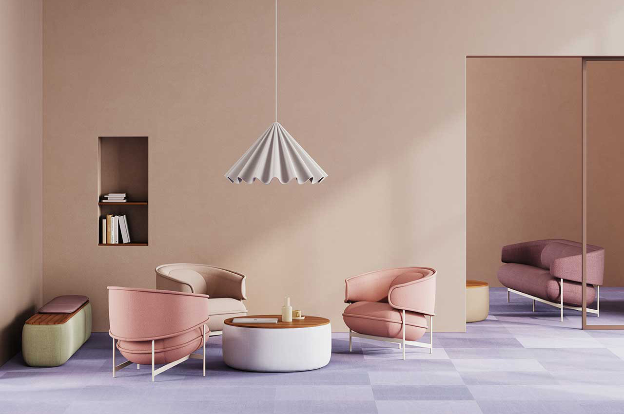 Flote + Opus Give a Modern Edge to Group Seating