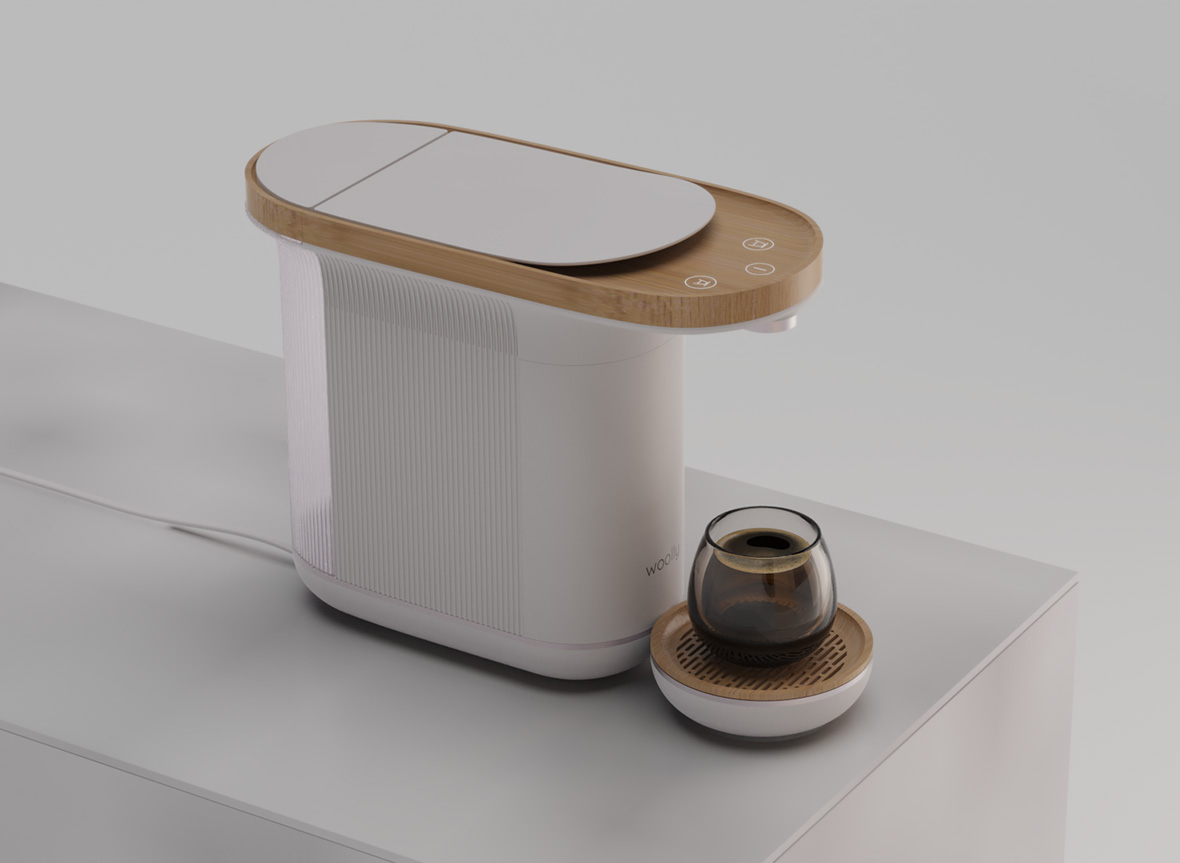 The Woolly Capsule Coffee Machine Drips With Warmly Tactile Details