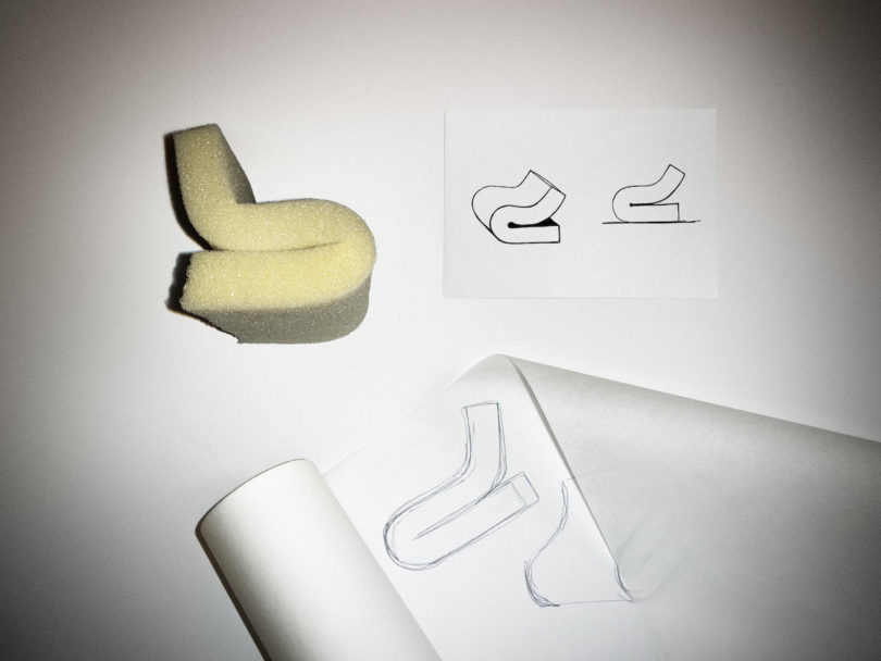 modular seating sketches