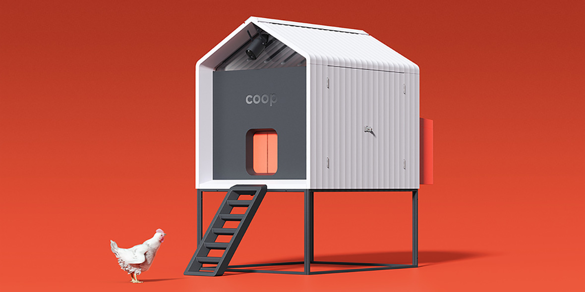 A Smart Home Comes to Roost for Backyard Chickens Inside The COOP