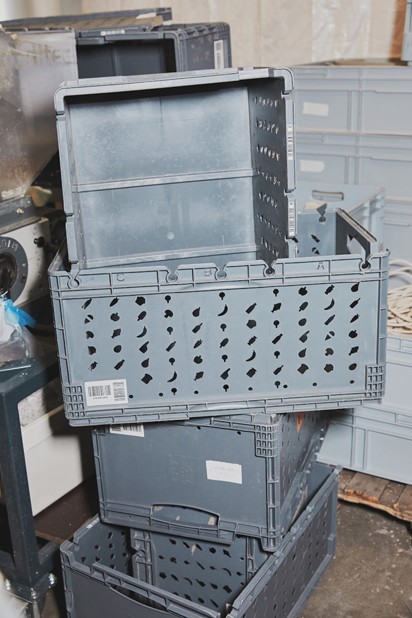 supermarket stacking crate