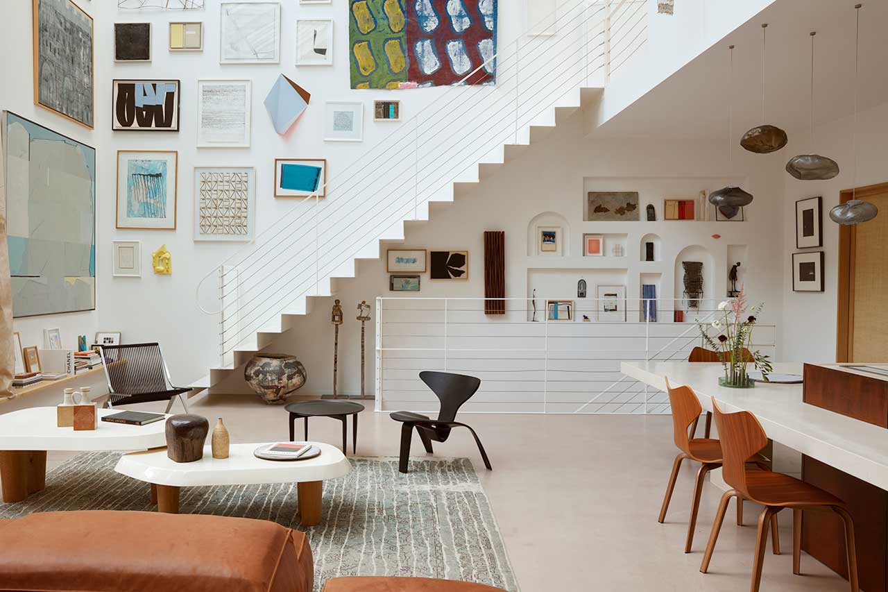 Amélie du Chalard Shares Her Gallery-Like Paris Home That Was Once a Library