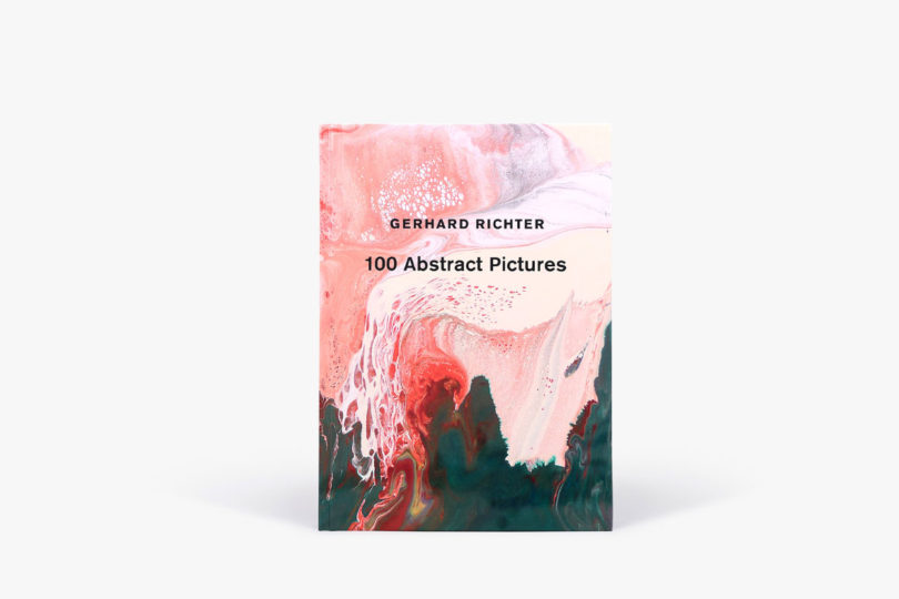 Cover of Gerhard Richter's "100 Abstract Pictures" book