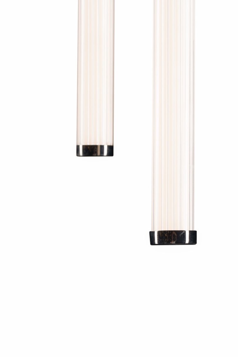 tubular LED light fixture details