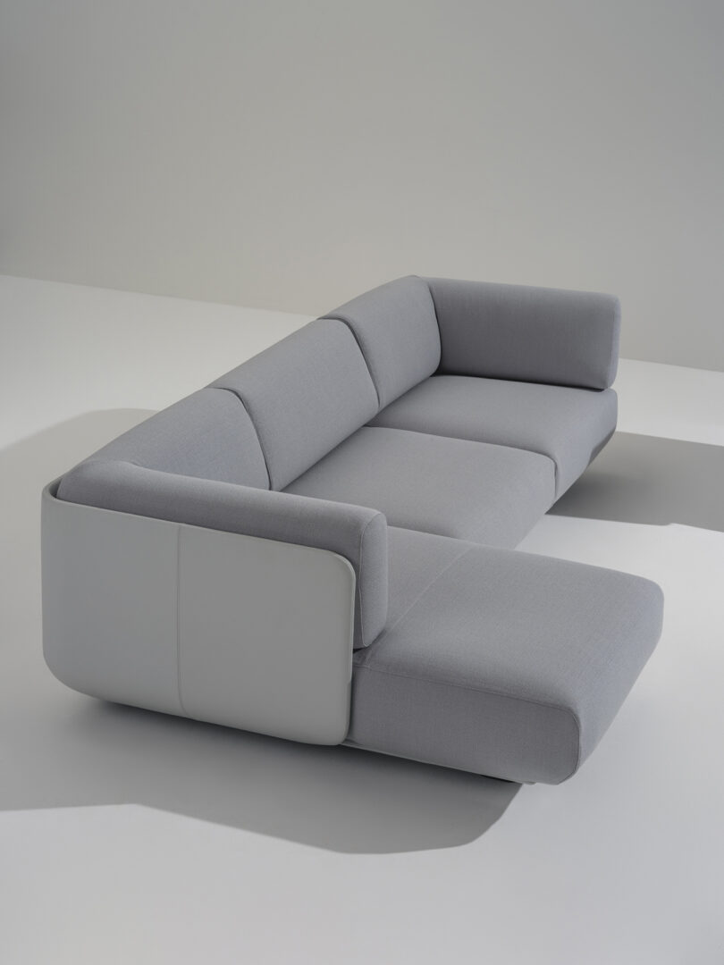 light grey sofa