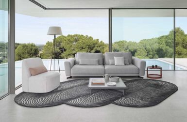 Giro Rugs Combine Spirographic Curves + Magical Hand-Tufting