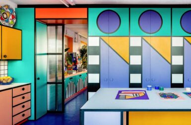 Camille Walala's Vibrant Studio Where Happiness + Joy Are Created